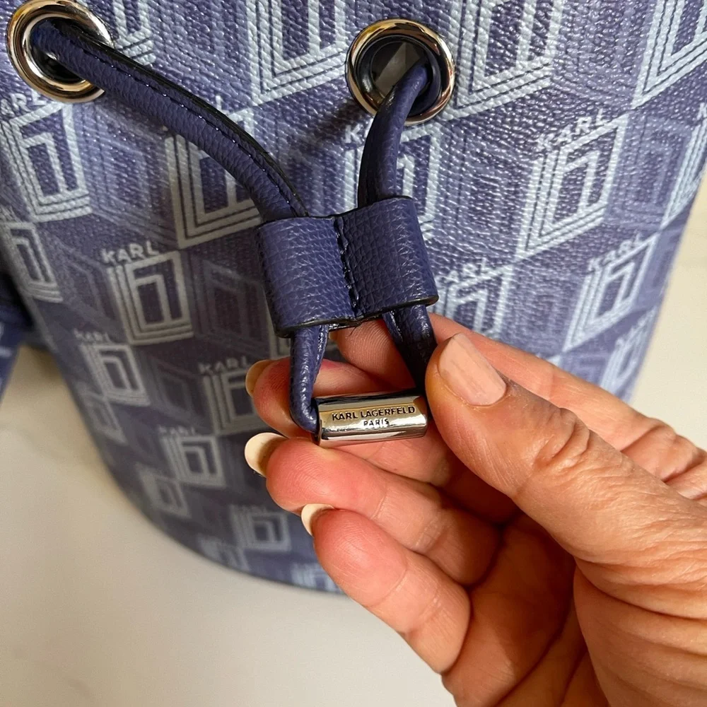 Karl Lagerfeld Indigo Shoulder Bag NWT